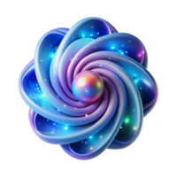 dramatic abstract A quantum computer processing information, visualized as swirling nebulae of light and data, illuminated by a multi-colored, dynamic lighting scheme. Abstract style authentic png