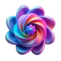 vibrant rustic A quantum computer processing complex algorithms, displayed as swirling nebulae of vibrant colors, in an abstract style high resolution png