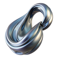 vibrant artistic Flowing ribbons of liquid mercury, reflecting a dim, ambient light, in a Surrealist style professional png