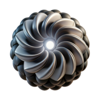 elegant modern A pulsating, rhythmic pattern of light and shadow, rendered in black and white, illuminated by a strobe-like effect, in a Kinetic Art style high resolution png