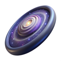 magnificent abstract A telescopic view of a distant galaxy, swirling nebulae and bright stars, astrophotography style detailed png