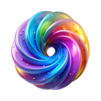 elegant artistic A swirling mass of colorful, digital particles, illuminated by a bright, directional light, in a futuristic, abstract style high resolution png