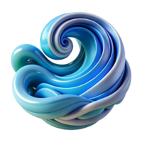 vibrant vintage An abstract representation of underwater currents and waves, swirling, flowing lines and colors, dynamic, abstract art style, exclusive png