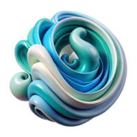 elegant classic An abstract representation of underwater currents and waves, swirling, flowing lines and colors, dynamic, abstract art style, 4K png