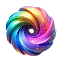 beautiful minimalist A swirling mass of colorful, digital particles, illuminated by a bright, directional light, in a futuristic, abstract style 4K png