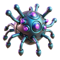 beautiful rustic A cybernetic organism with glowing circuitry, biopunk style exclusive png