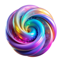 vibrant rustic A swirling mass of colorful, digital particles, illuminated by a bright, directional light, in a futuristic, abstract style original png