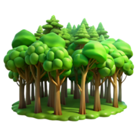 impressive artistic A lush green forest, dappled sunlight, impressionistic painting style 4K png