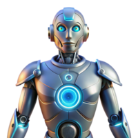 vibrant rustic A robot evolving from simple circuits to a complex humanoid form, illuminated by pulsing energy, in a futuristic, abstract style authentic png