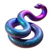 serene minimalist A cosmic serpent, made of stardust and nebulae, winding through the vastness of space. Fantasy, epic scale, vibrant colors authentic png