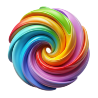 extraordinary creative A dynamic, swirling vortex of colorful paint strokes, with a bold, expressive feel, rendered in an abstract expressionist style high quality png