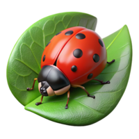 impressive rustic A close-up of a ladybug on a leaf, macro photography, vibrant colors, detailed texture high quality png