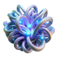 extraordinary vintage Intertwined, bioluminescent tendrils, emitting a pulsating, otherworldly light, in a surreal, abstract organic style exclusive png