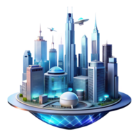 extraordinary vintage A futuristic cityscape viewed from below, towering skyscrapers looming overhead, illuminated by holographic advertisements and flying vehicles, a sense of awe and wonder premium png
