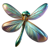 wonderful creative A close-up of a dragonfly's wings, intricate details, iridescent colors detailed png