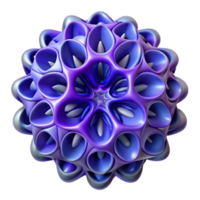 vibrant contemporary A complex network of fractal patterns, rendered in shades of deep blue and violet, illuminated by a cool, ethereal light, in a Mathematical Art style original png