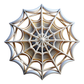 impressionnant moderne une la toile de complexe, entrelacé lignes, illuminé par une doux, diffus lumière, ressembler une toile d'araignée, inspiré de la nature art style authentique png