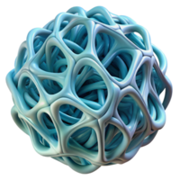 vibrant artistic A network of interwoven, glowing fibers, creating a complex, organic structure, in a bio-art style authentic png
