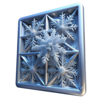 elegant creative A close-up of frost on a windowpane, intricate patterns, winter light, abstract style professional png