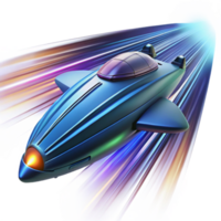 stunning rustic A spaceship entering warp speed, streaks of light blurring the background, dynamic composition, sci-fi artstation exclusive png