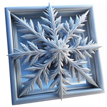 magnífico rústico un de cerca de escarcha en un ventana, intrincado patrones, invierno luz, resumen estilo auténtico png