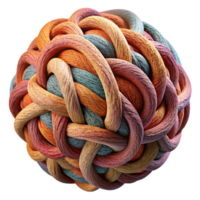 dramatic modern An intricate tapestry of interwoven threads and fibers, rendered in rich, textured colors, illuminated by a warm, diffused light, in a Fiber Art style original png