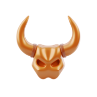 Dramatic 3D Render of the Iconic Devil s Horn Hand Gesture Symbol Isolated on White Background png