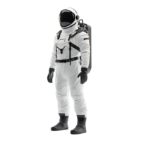 Astronaut in Futuristic Spacesuit for Extravehicular Space png