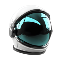 Futuristic 3D Rendering of Astronaut Helmet for Space and Science Discovery png