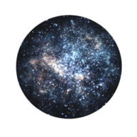 Captivating Distant Star Cluster Enchanting Cosmic Landscape of Glowing Galaxies and Luminous Nebulae in the Vast Expanse of the Universe png