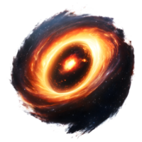 Captivating Vortex of a Black Hole s Accretion Disk in the Vastness of Space png