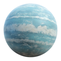 Tilted Axis of Uranus the Mysterious Gas Giant Planet in the Solar System png