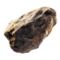 Massive Asteroid Floating Alone in the Vast Cosmic Expanse of Space png