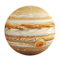 Majestic Image of Jupiter s Great Red Spot Showcasing Its Swirling Atmosphere and Dramatic Planetary Features png