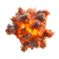 poderoso Super Nova explosão com fogosa estourando chamas e espalhados detritos png
