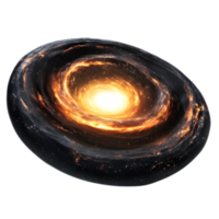 Swirling Galactic Vortex Cosmic Enigma of a Luminescent Black Hole s Accretion Disk png