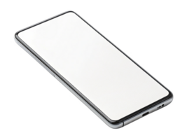 sleek smartphone with minimalist design, showcasing advanced technology and smooth surface png