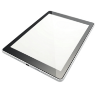 sleek tablet showcasing modern technology, perfect for digital tasks and creativity. Its minimalist design enhances any png