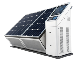 Innovative solar panel system with advanced technology and sleek design, ideal for sustainable energy solutions png