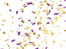 Celebrate with vibrant confetti in joyful explosion of colors creating festive atmosphere perfect for any celebration png