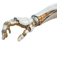 Advanced Robotic Hand with Human-like Features and Mechanical Components for Innovative Technologies and Future Concepts png