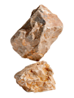 Natural Geode Mineral Stones Isolated on White Background for Textures and Backgrounds in Art and Design Projects png