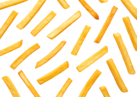 French fries pattern background png
