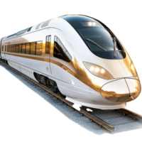 Highspeed aerodynamic train engineered advanced technology delivers fast, smooth, efficient transportation for seamless travel experiences. png