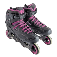 Inline Skating Dynamic Action Shot on transparent background. png