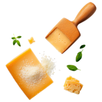Free Isolated on Transparent Background, Creamy cheese, food, and beverage, with fresh herbs, perfect for culinary delights and garnishing png