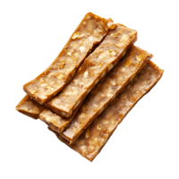 Long Seitan Slices Isolated On A Transparent Background png