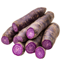 Sliced Yam Isolated On A Transparent Background png