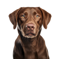Brown Labrador Retriever Dog Isolated On A Transparent Background png