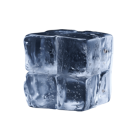 Ice Block Photograph On Transparent Background png